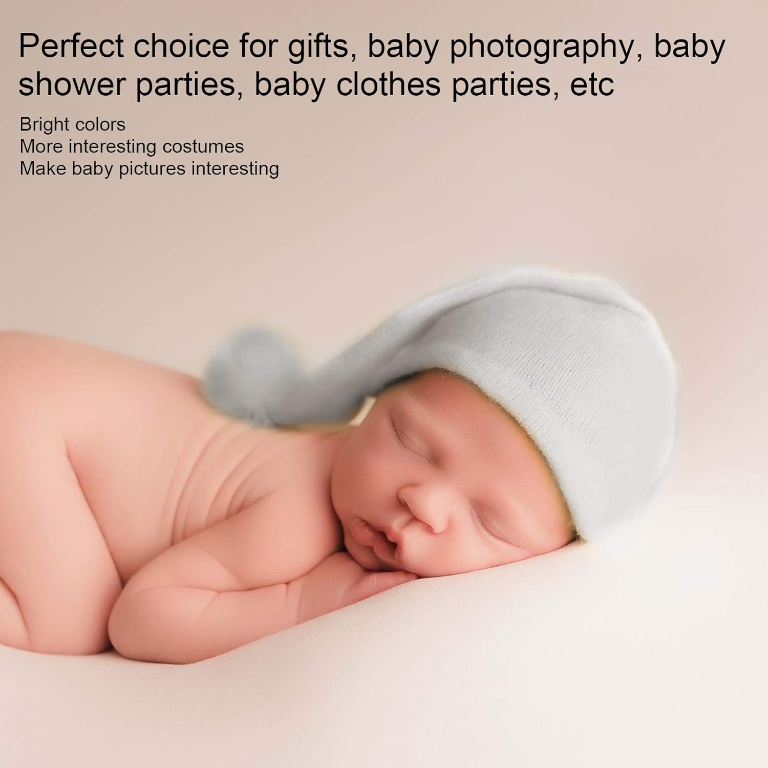 Manta y gorro fotográfico gris