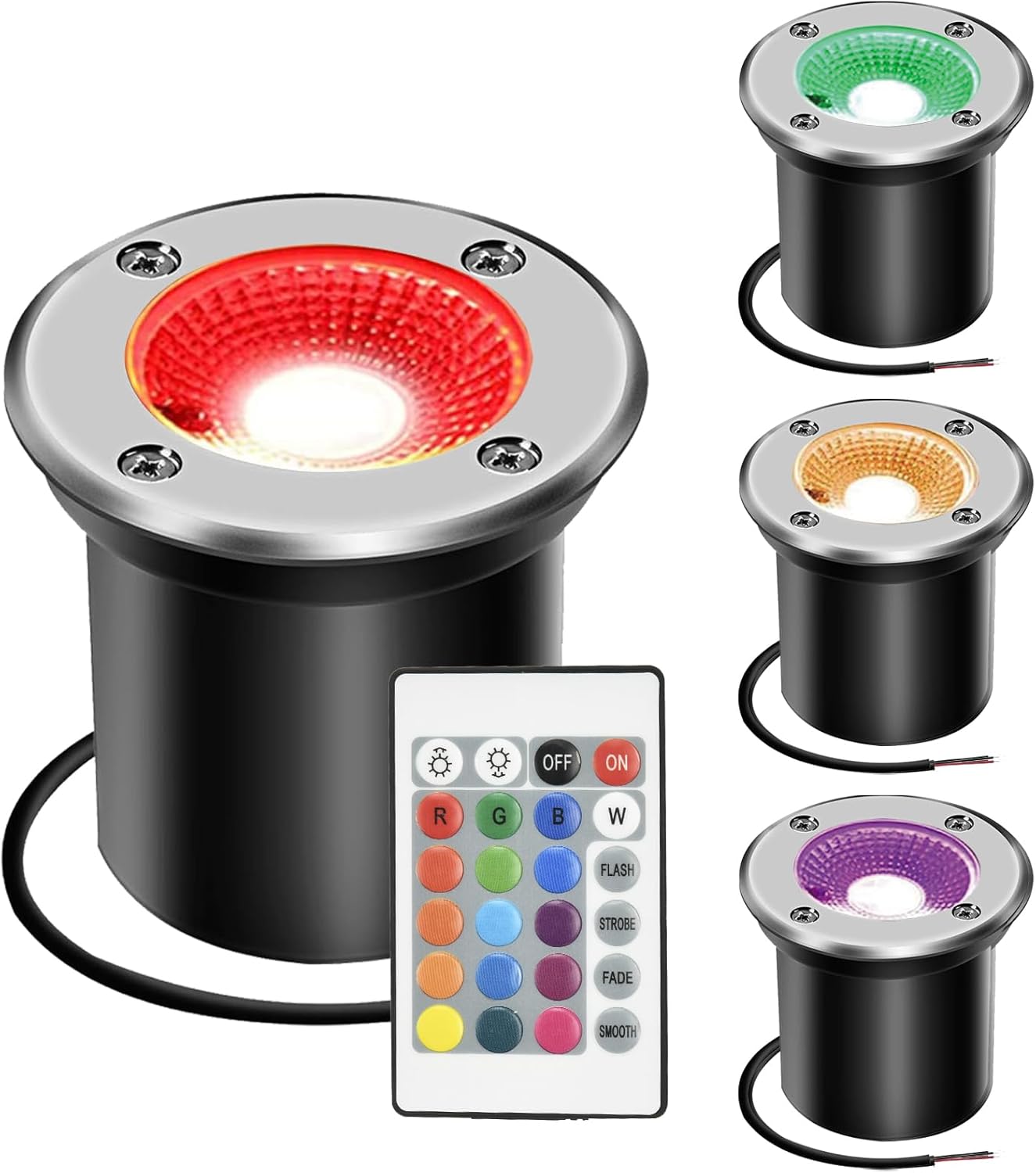 Foco Empotrable RGB 3W IP67
