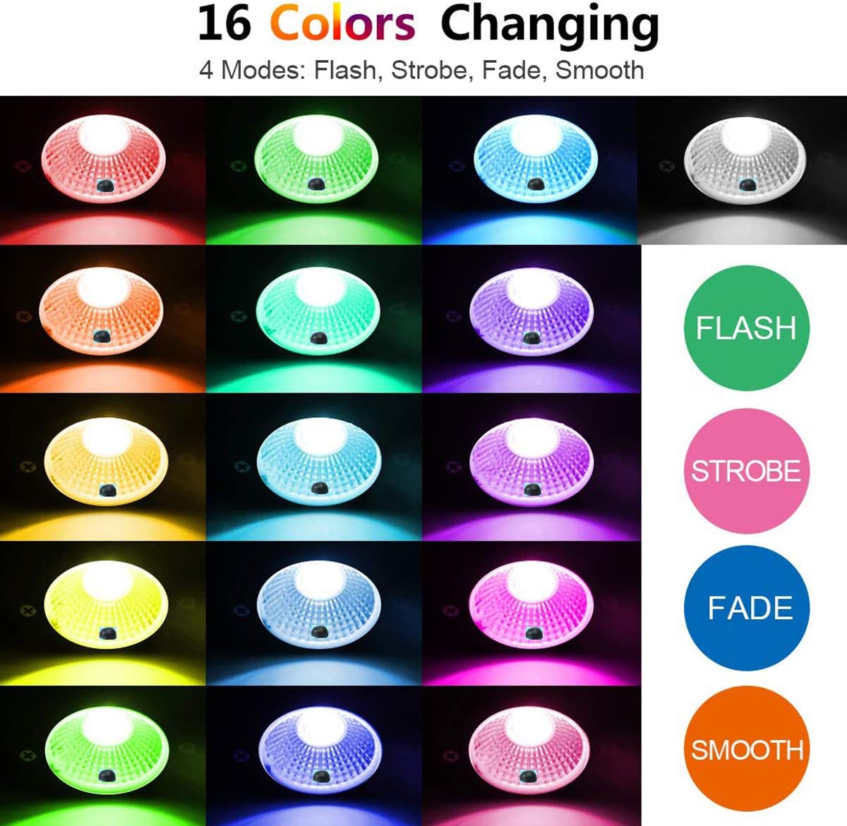 Foco Empotrable RGB 3W IP67