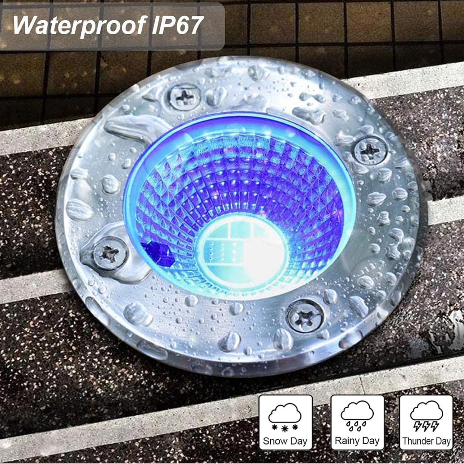 Foco Empotrable RGB 3W IP67