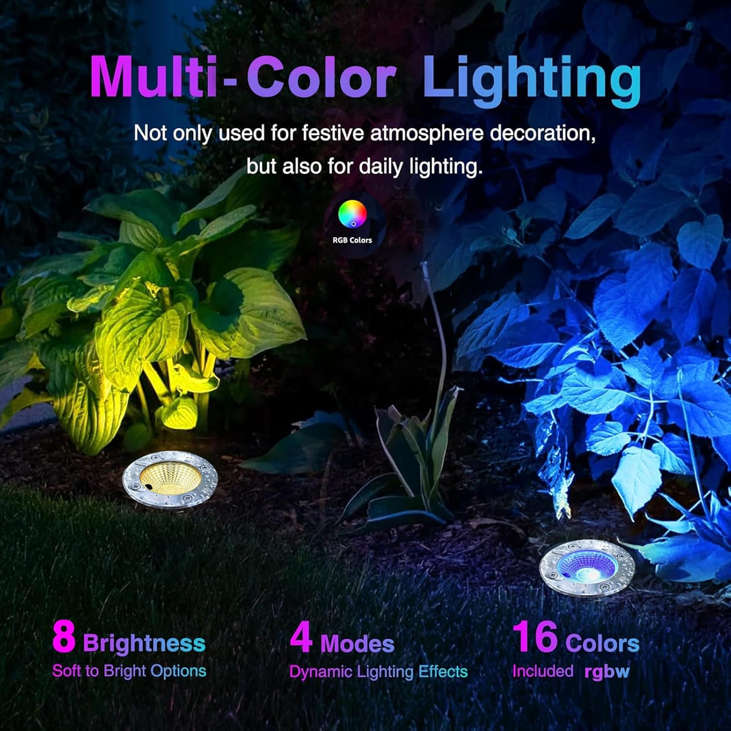 Foco Empotrable RGB 3W IP67