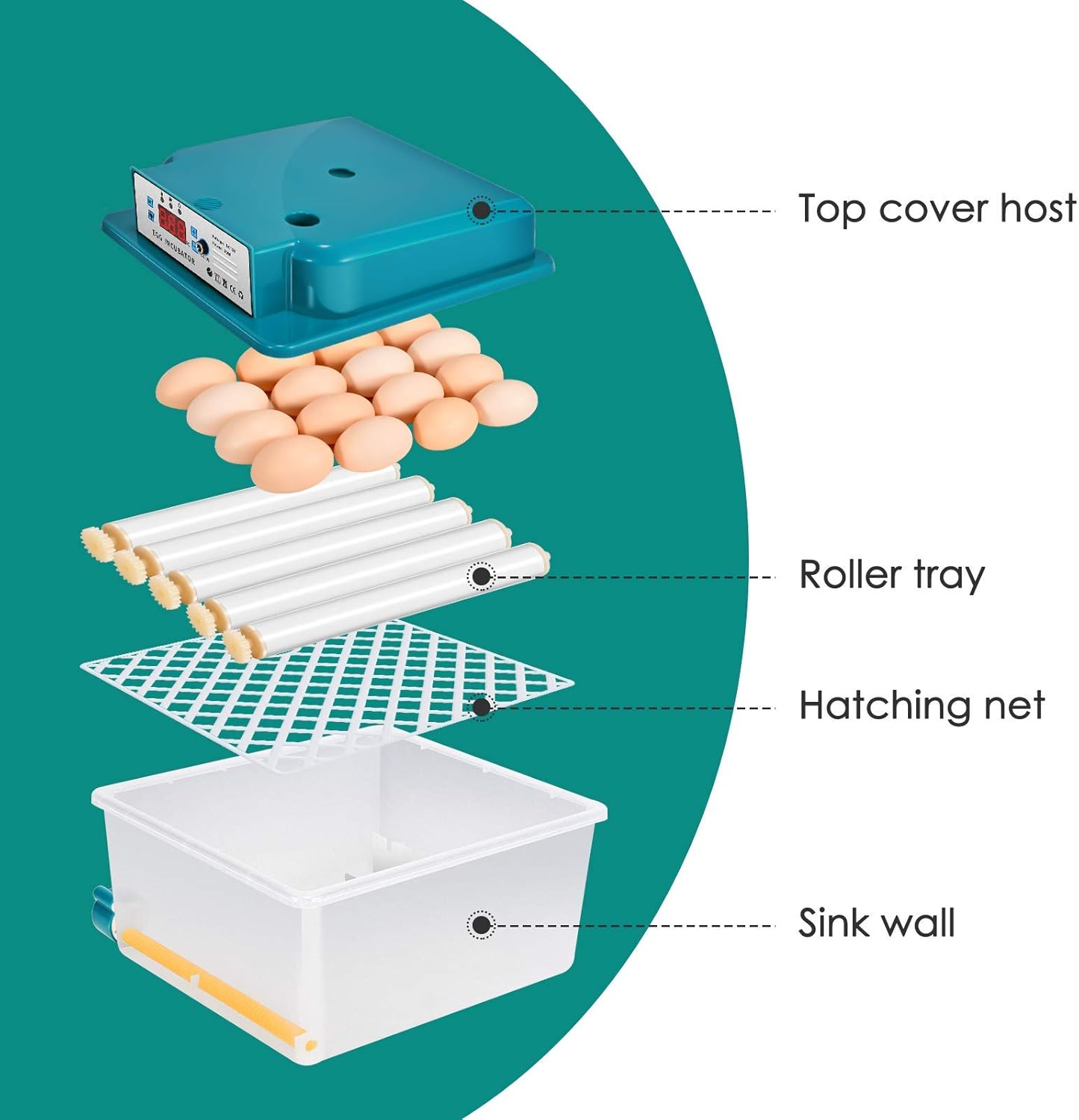 Incubadora Automática para Huevos