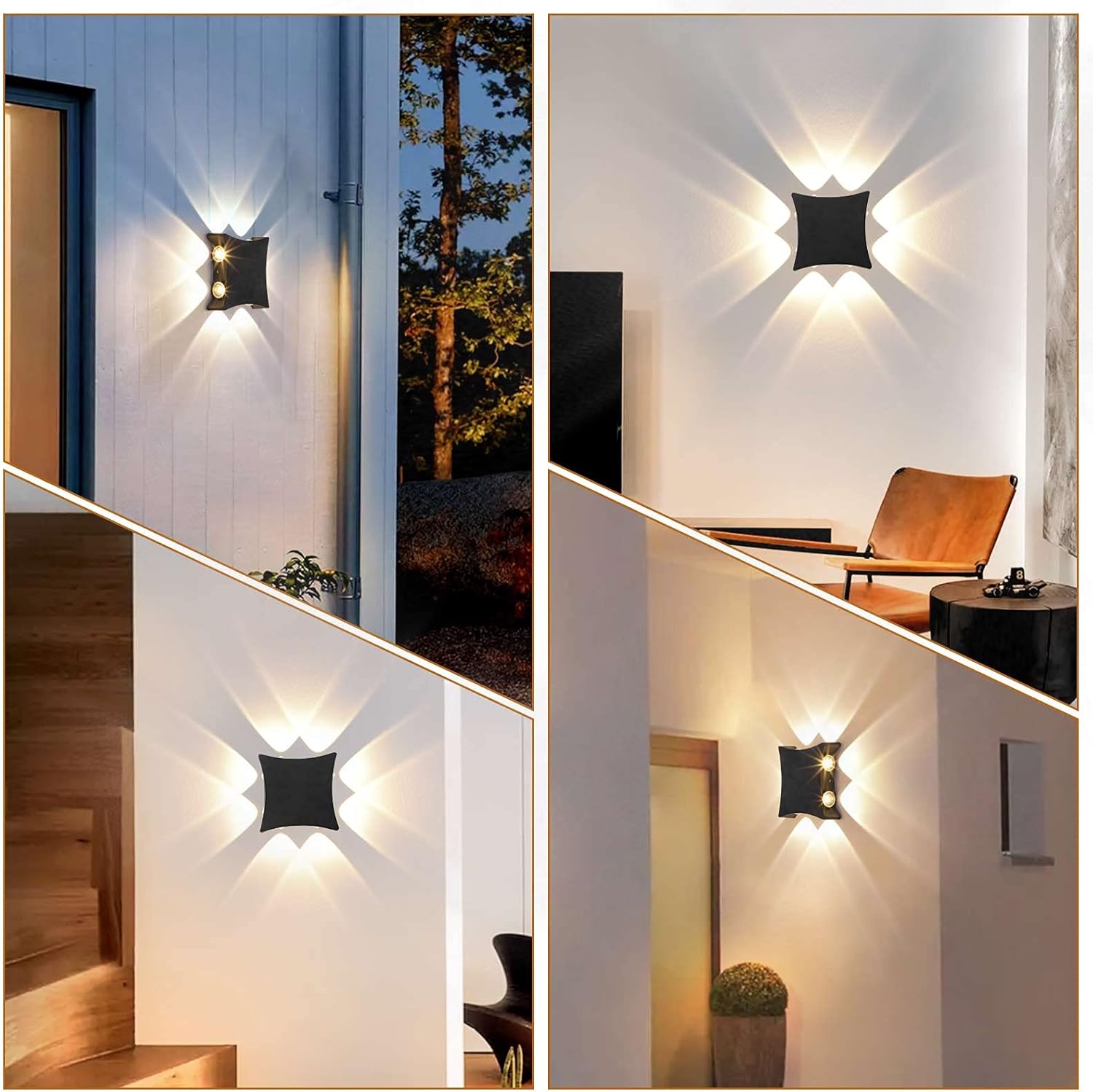 Lámpara de Pared Exterior IP65