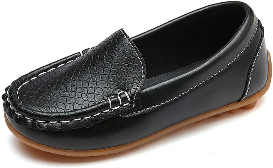 Mocasines de cuero cómodos niños