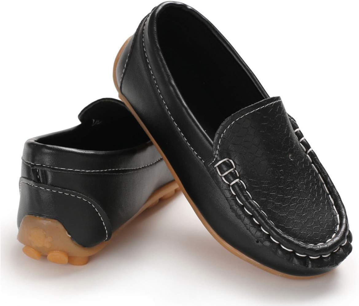 Mocasines de cuero cómodos niños
