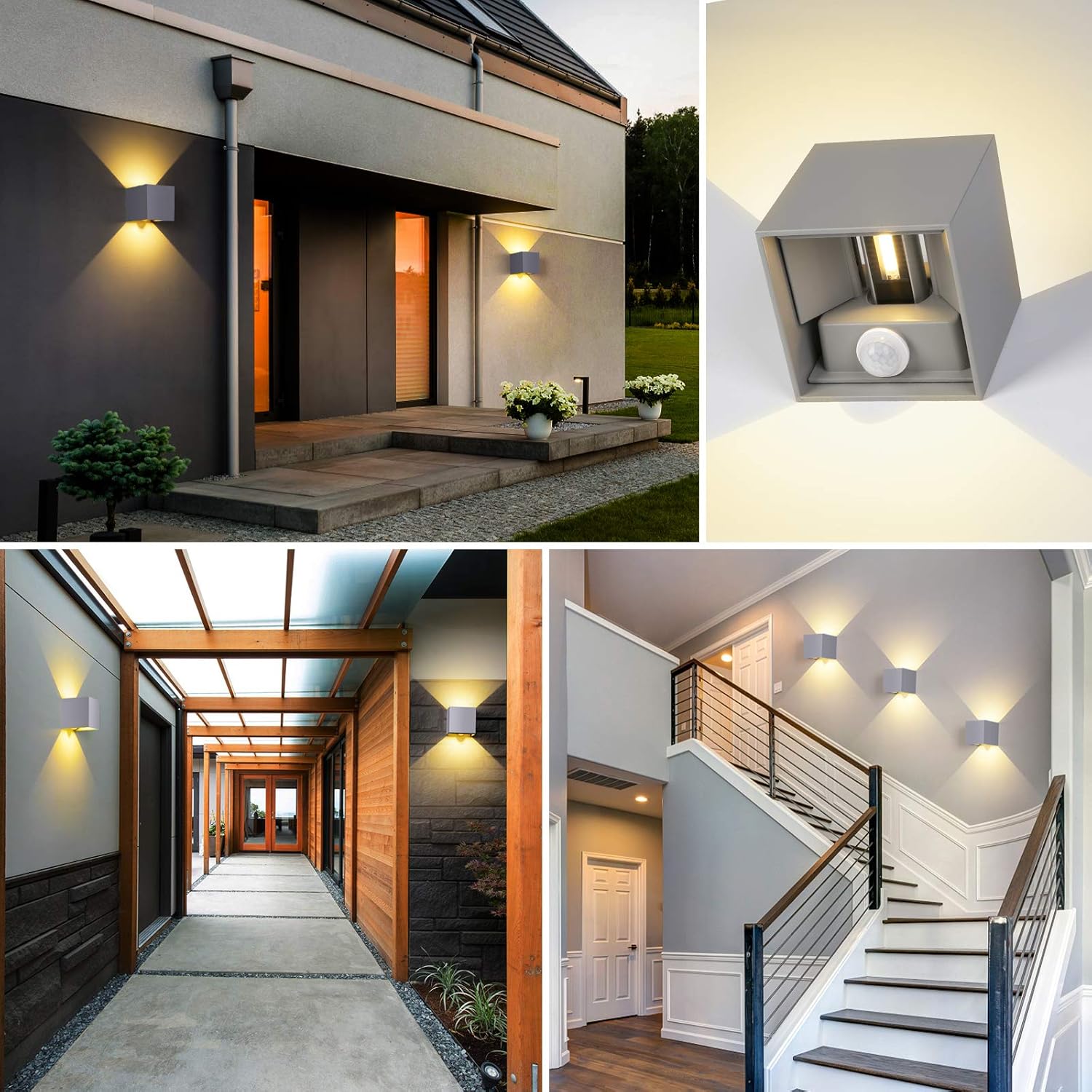 Aplique Pared LED 12W IP65
