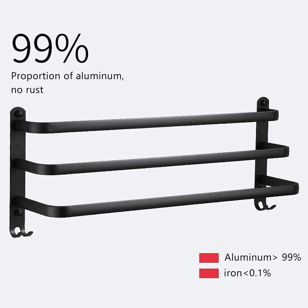 Toallero de Aluminio 3 Niveles