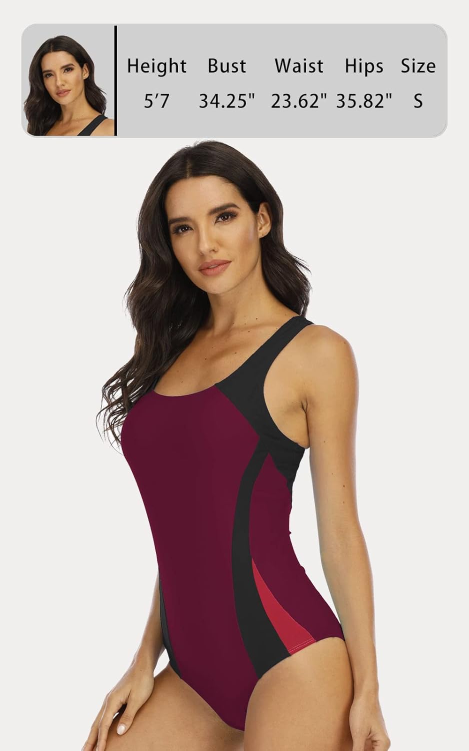 Bañador Push Up Halcurt Mujer