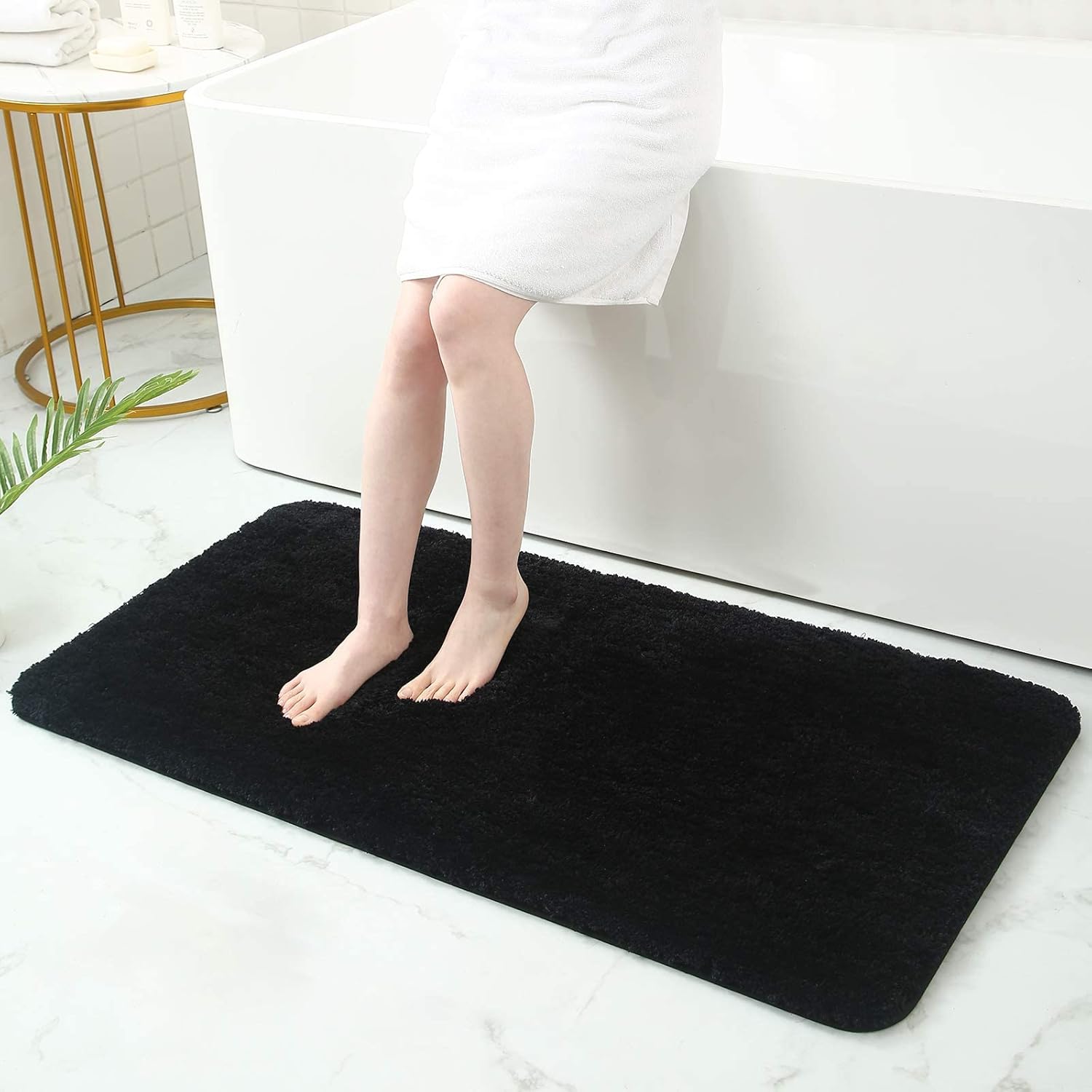 Felpudo Antideslizante Negro 60x120