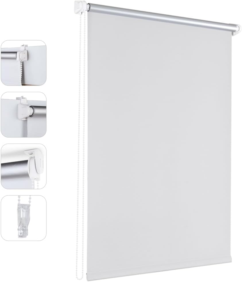 Estores enrollables opacos 70cm