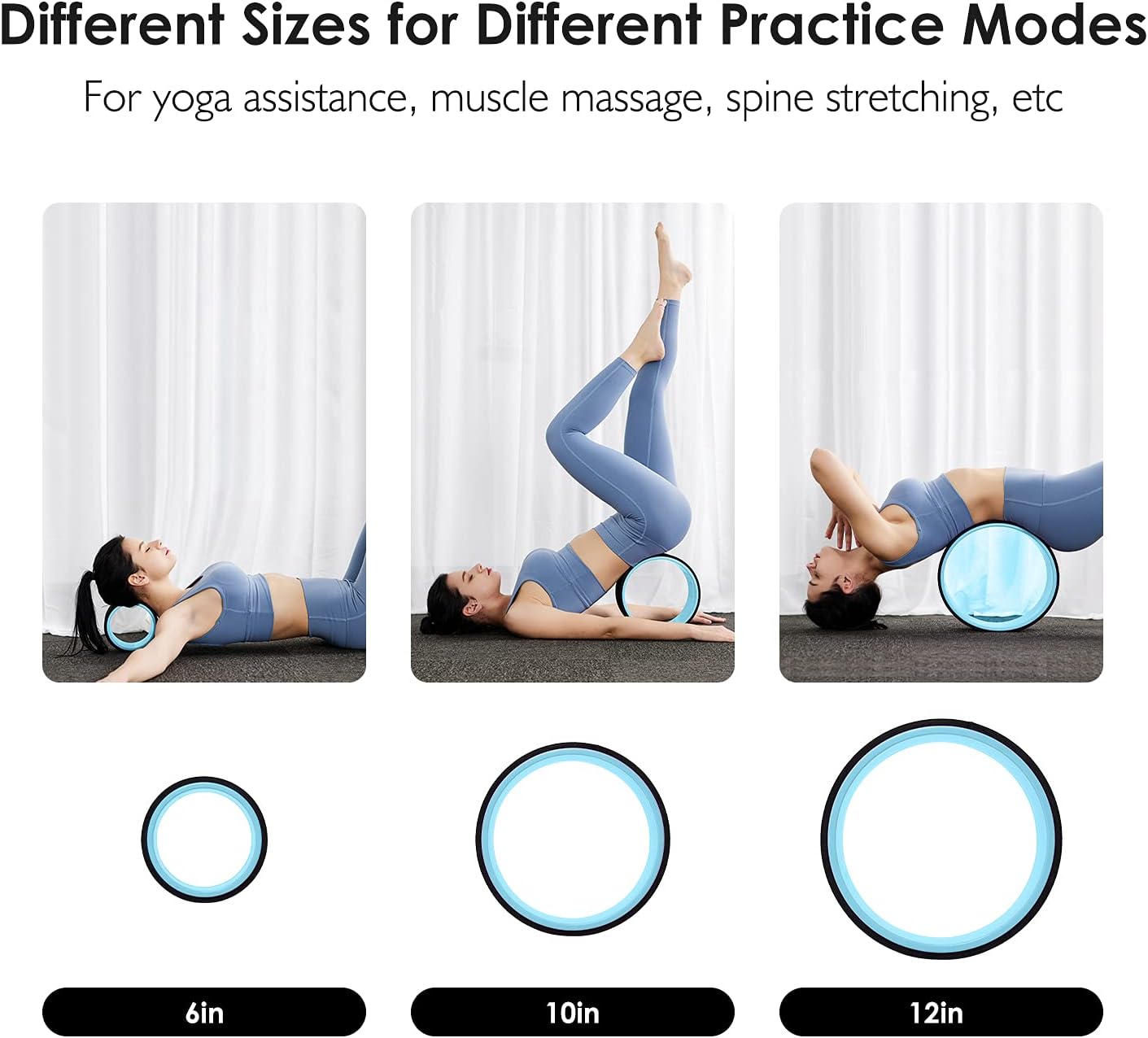 Rueda de Yoga REEHUT 200kg