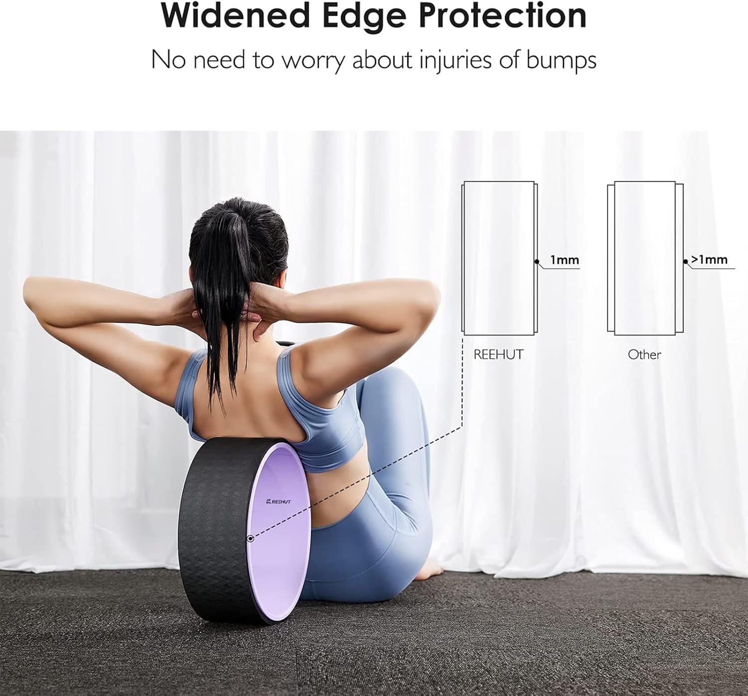 Rueda de Yoga Antideslizante