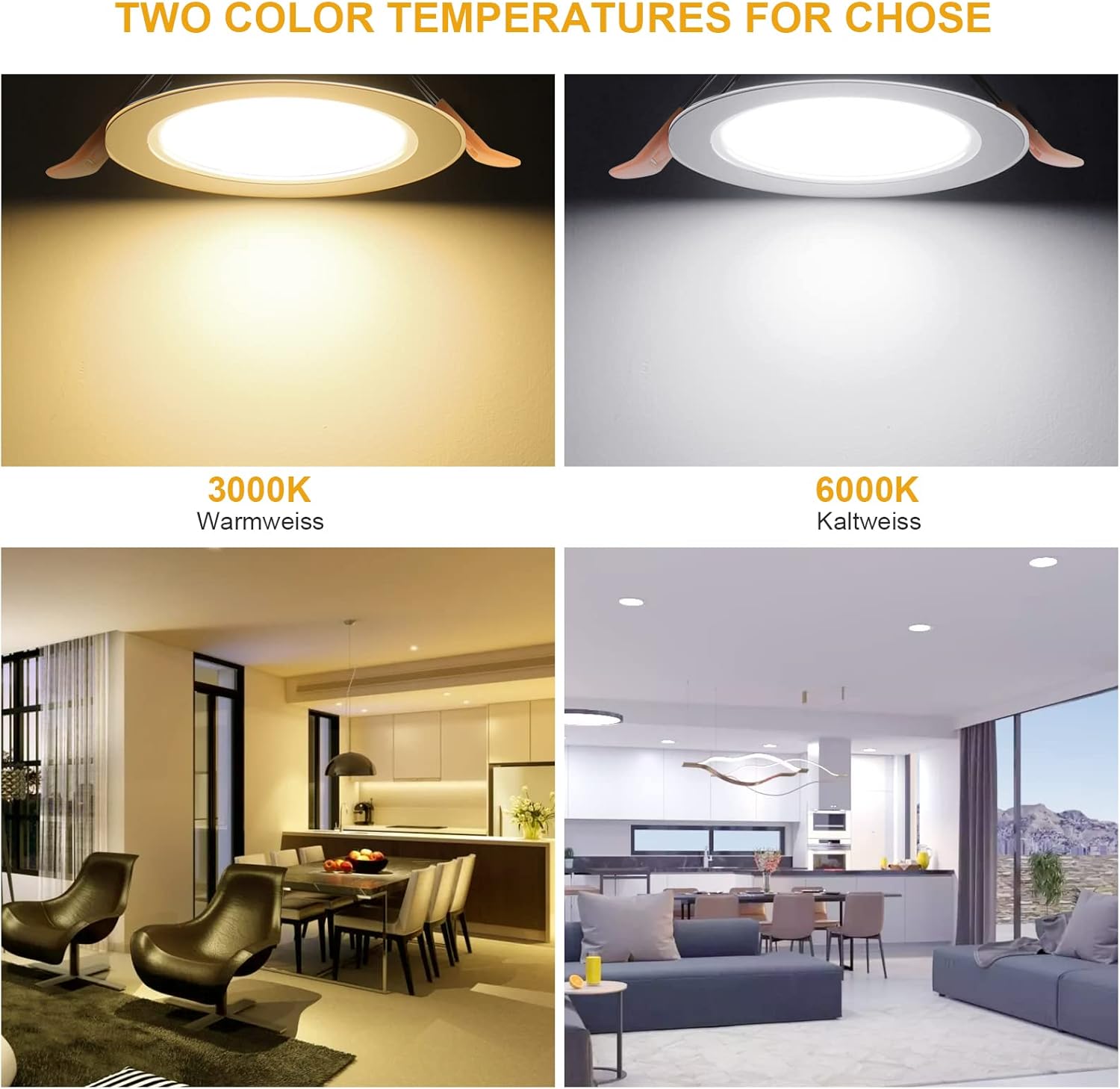 Foco Empotrable LED 7W 6000K