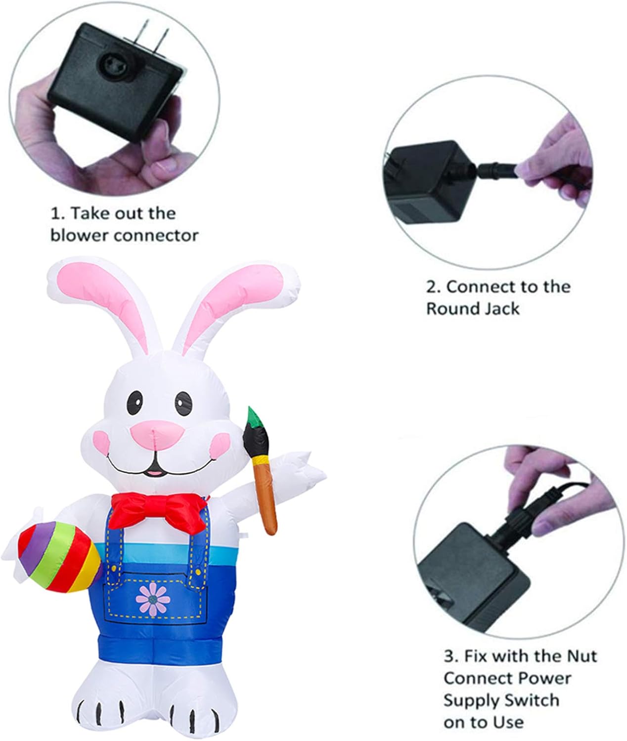 Conejo de Pascua Inflable