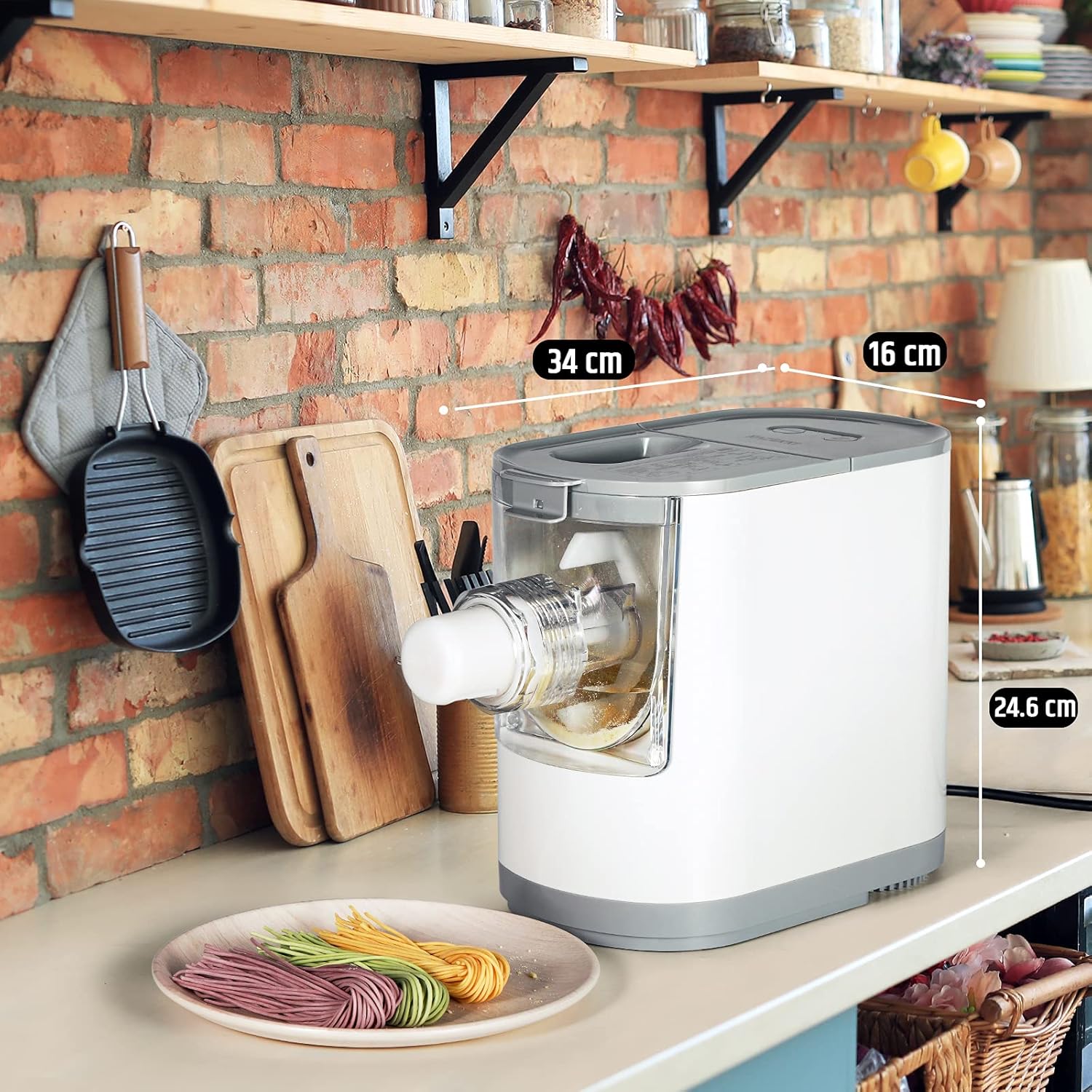 Máquina de pasta eléctrica 280g