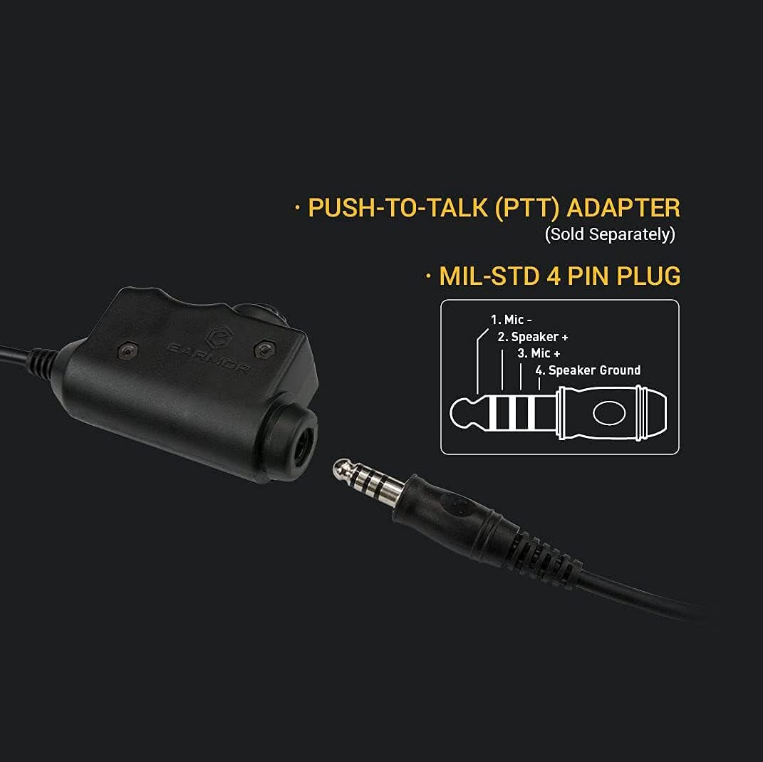 Auriculares Tácticos EARMOR M32