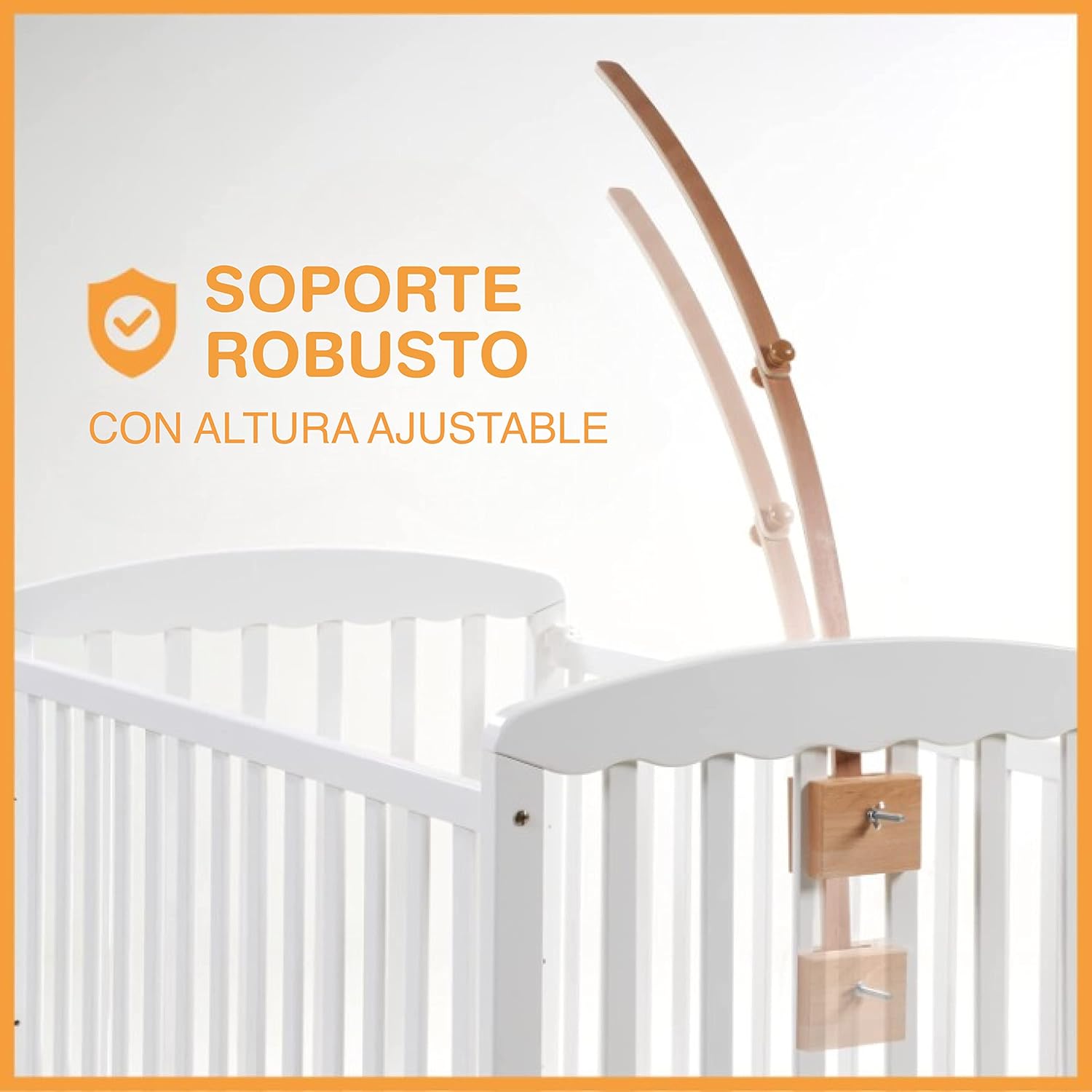 Cuna Móvil Extra Alta 70 cm