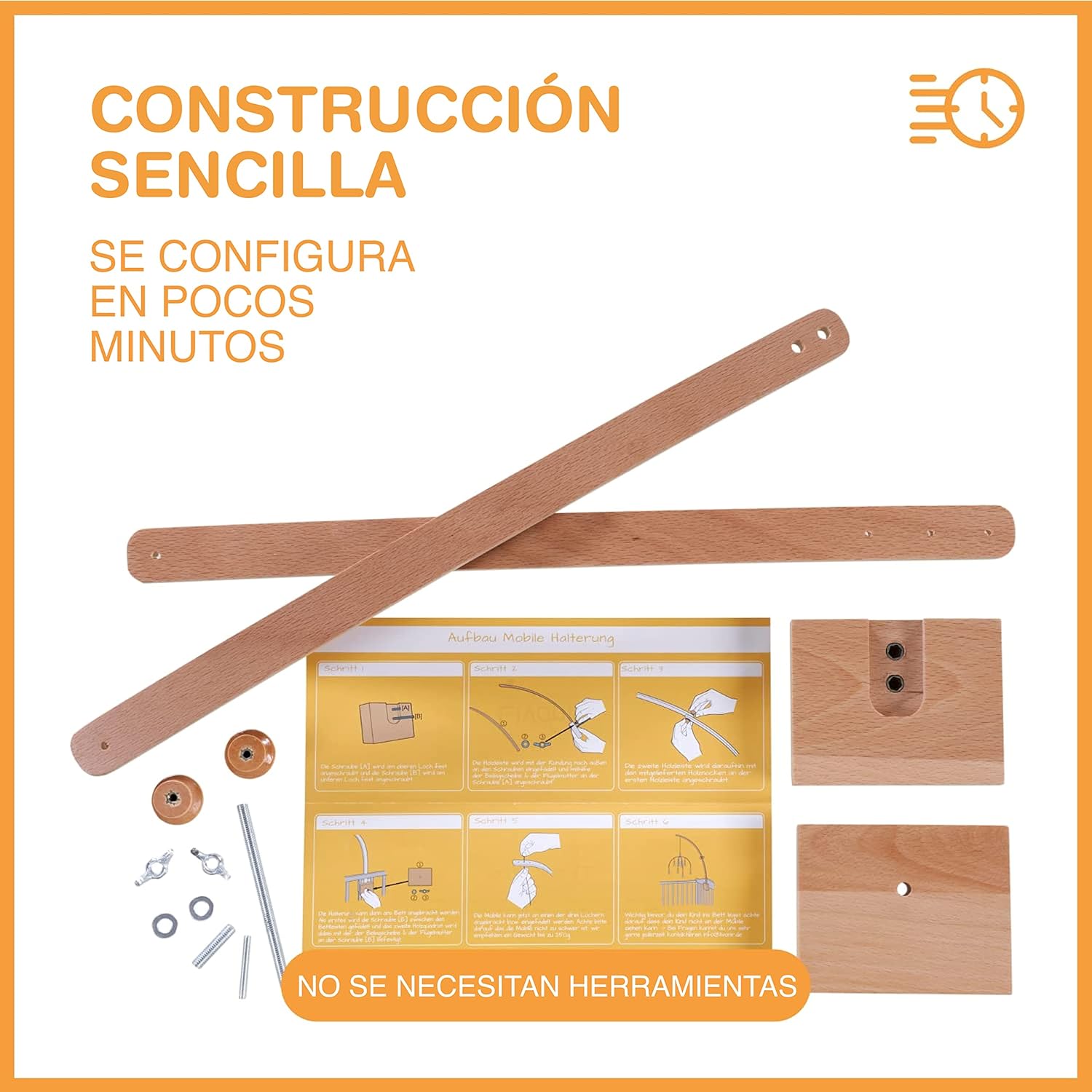 Cuna Móvil Extra Alta 70 cm