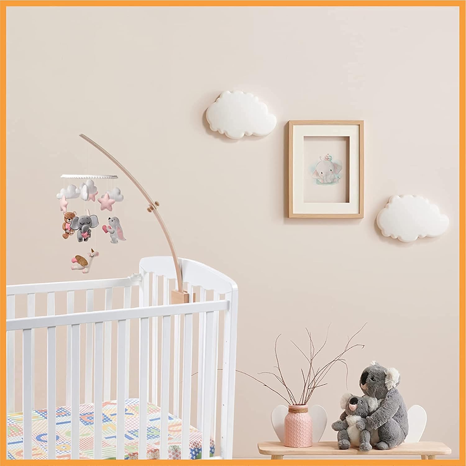 Cuna Móvil Extra Alta 70 cm