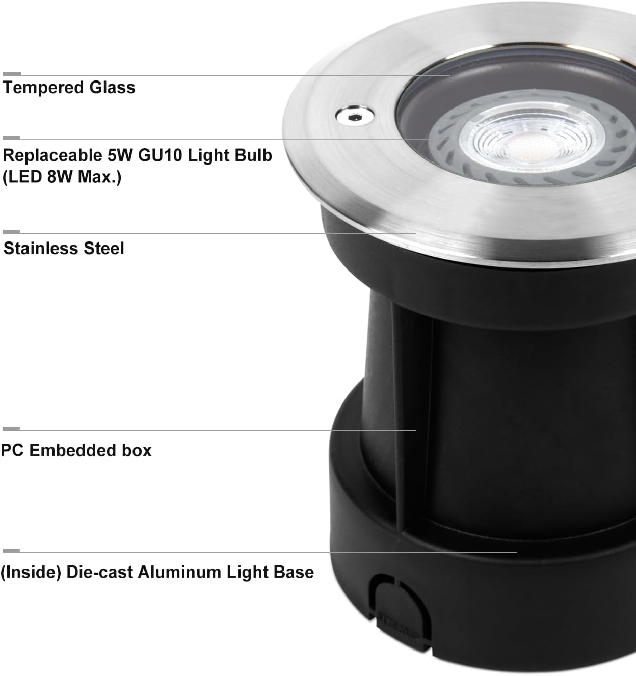 Foco LED Empotrable IP67