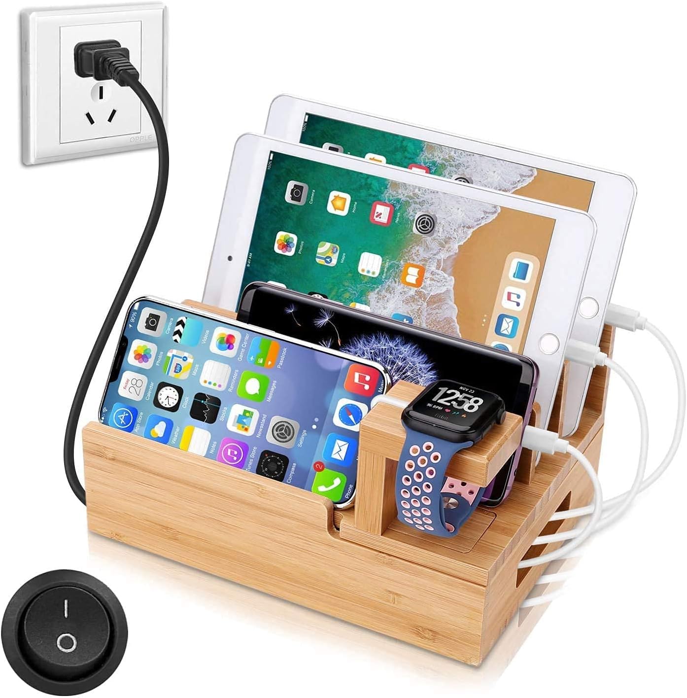 Estación de Carga Múltiple USB