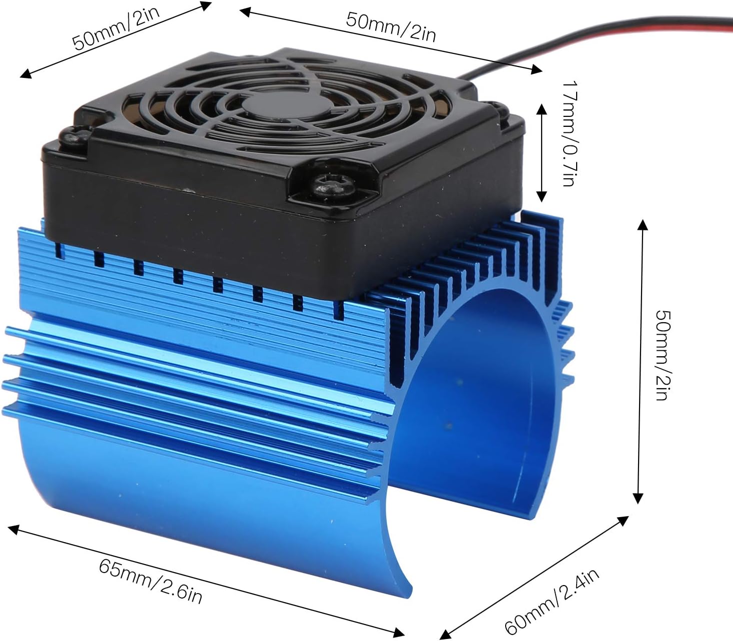 Ventilador 5V para Motor RC 1/8