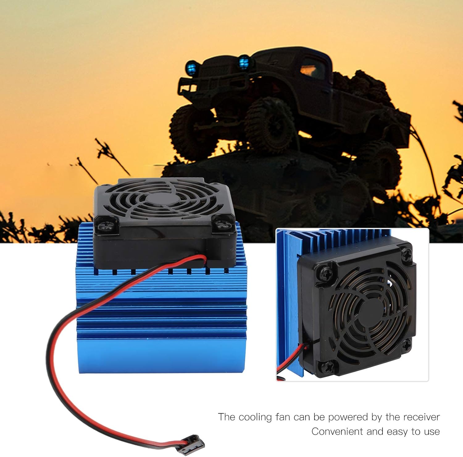 Ventilador 5V para Motor RC 1/8