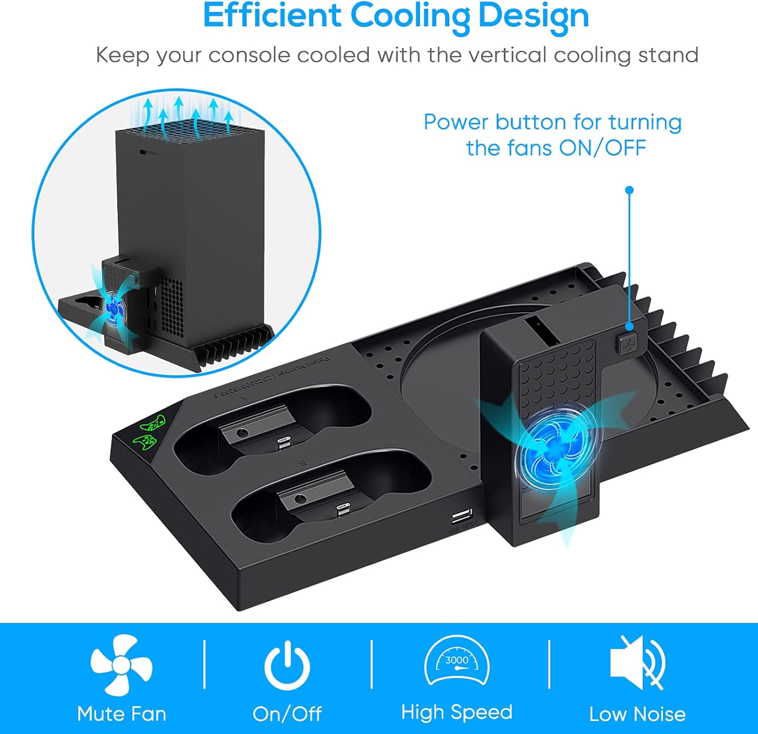 Soporte refrigeración Xbox Series X