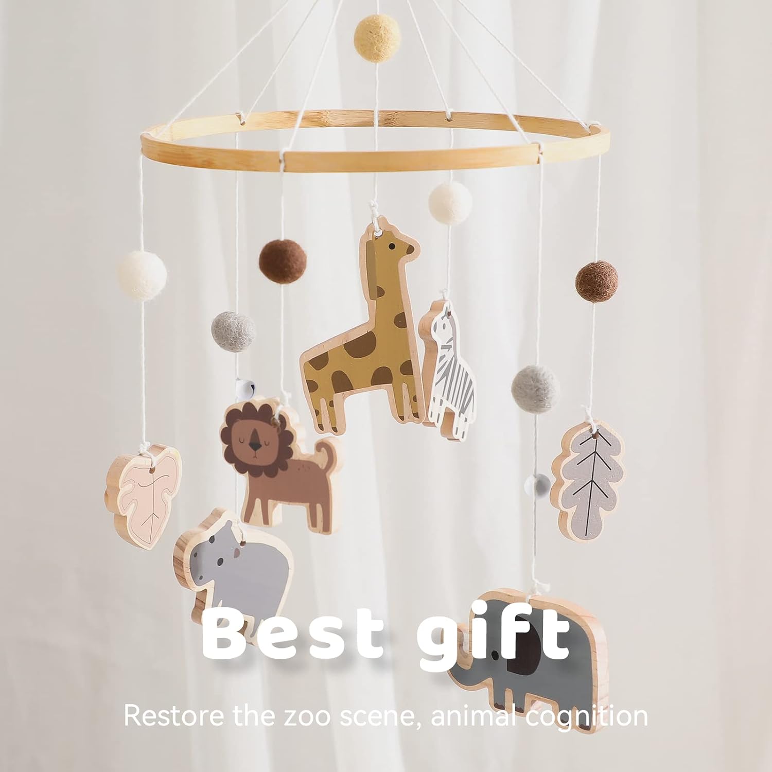 Móvil de Animales para Bebés