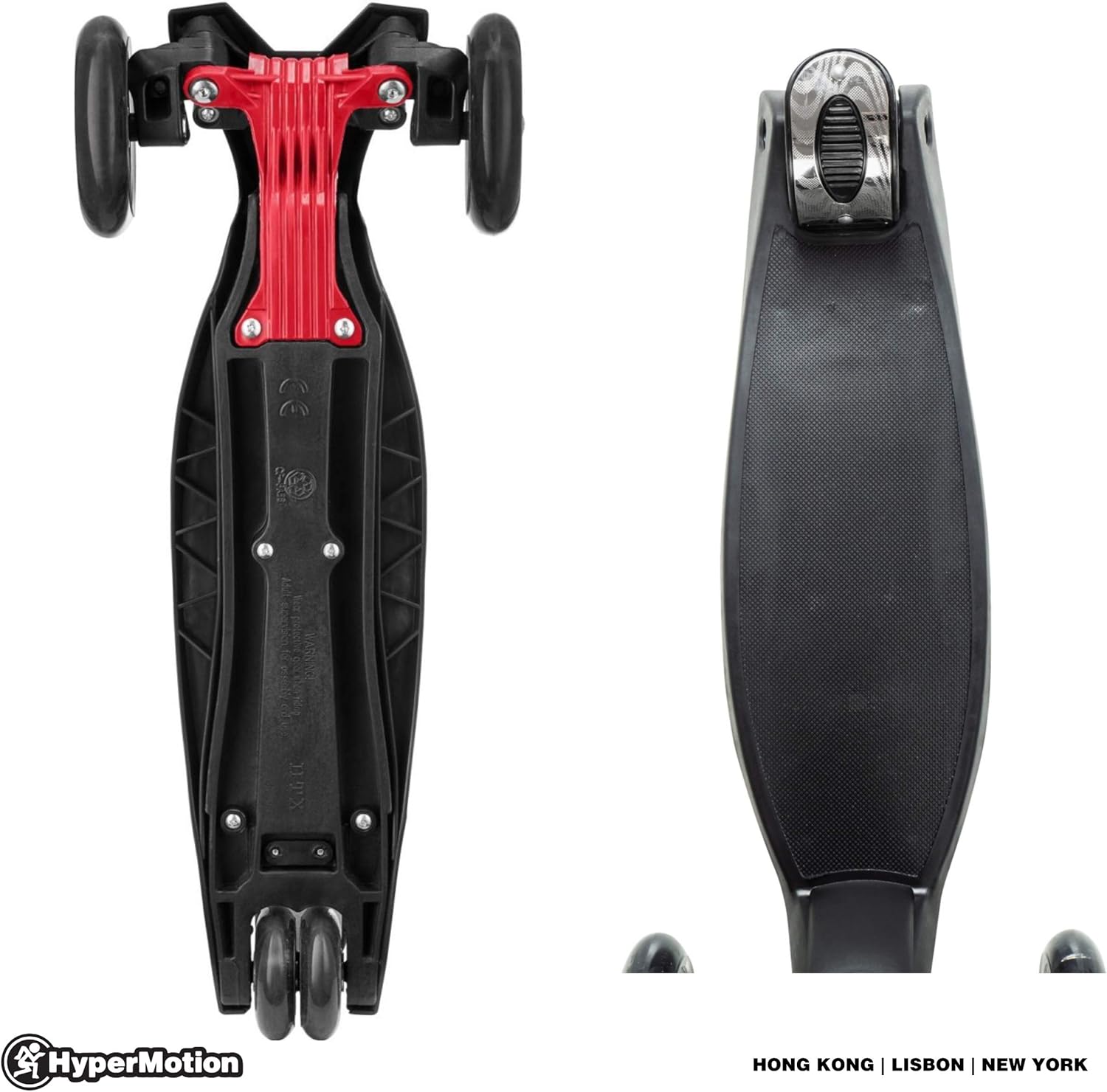 Patinete Scooter HyperMotion Negro