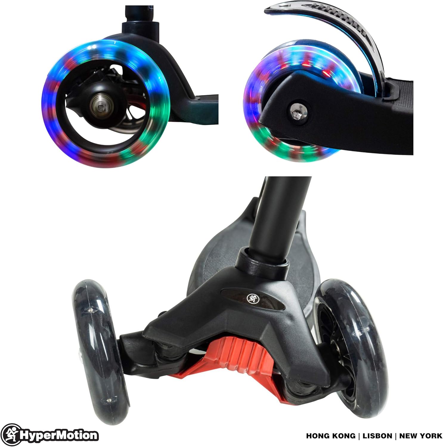 Patinete Scooter HyperMotion Negro