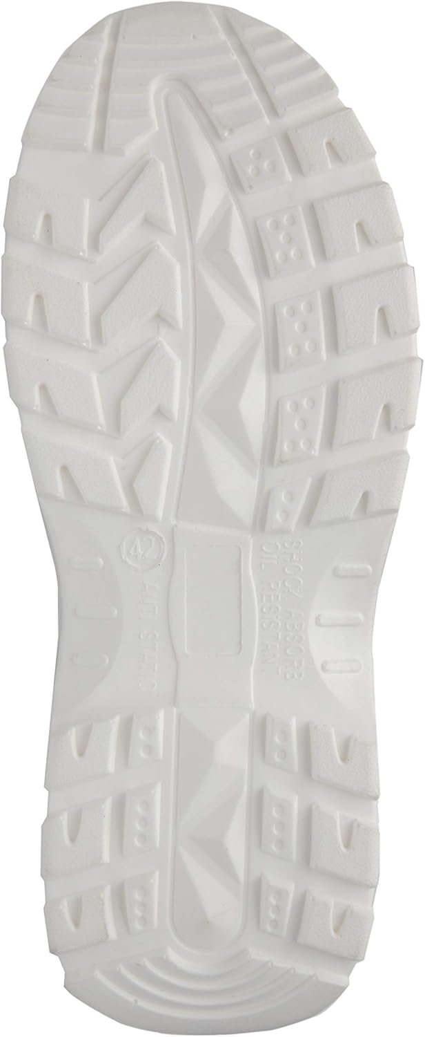 Zapato blanco cocina antiaccidentes