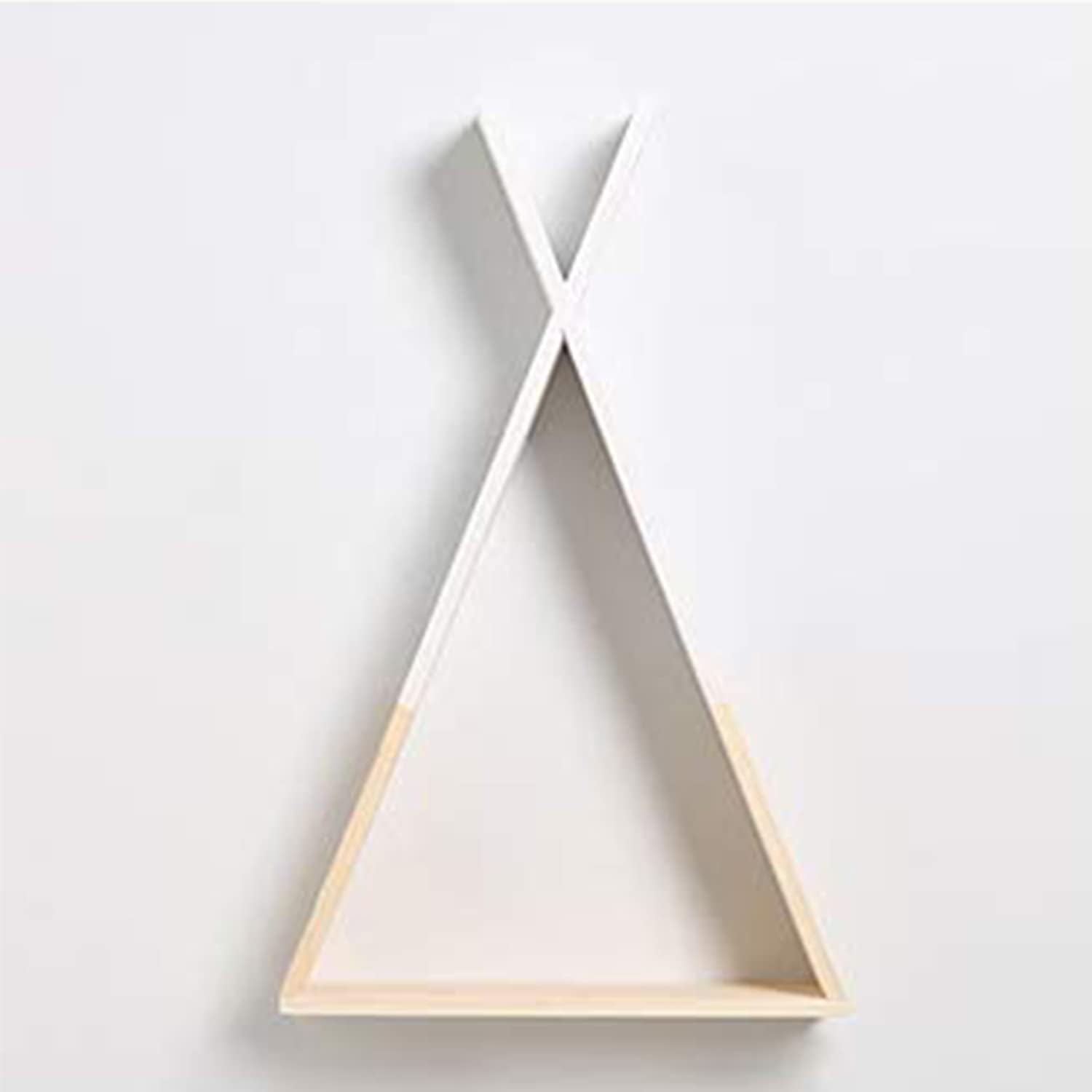 Estantería Triangular Blanca