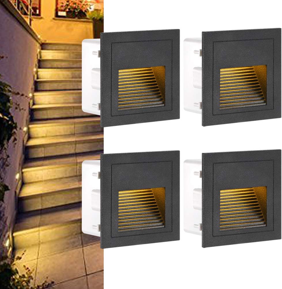 Iluminación LED Escaleras 4Uds