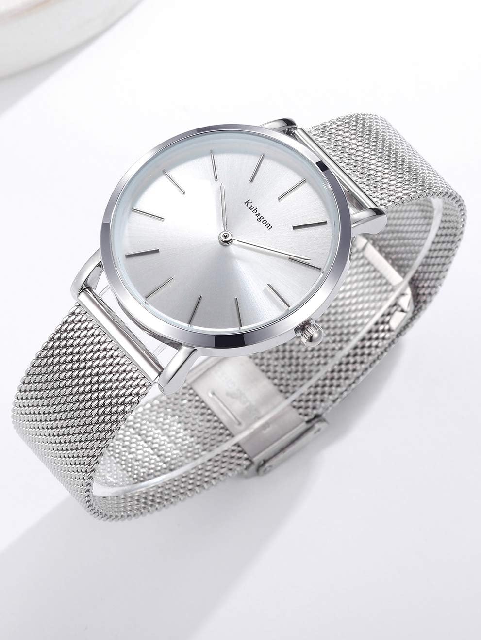 Reloj de Cuarzo Mujer Ultra Delgado