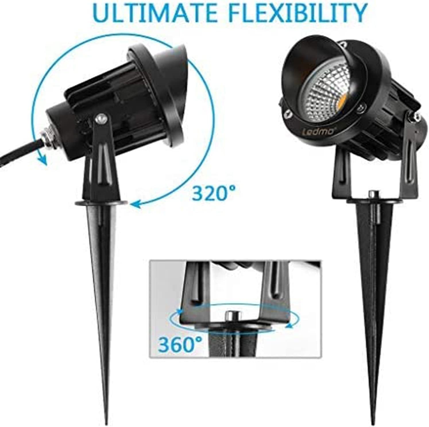 Focos LED Exterior 9W IP65