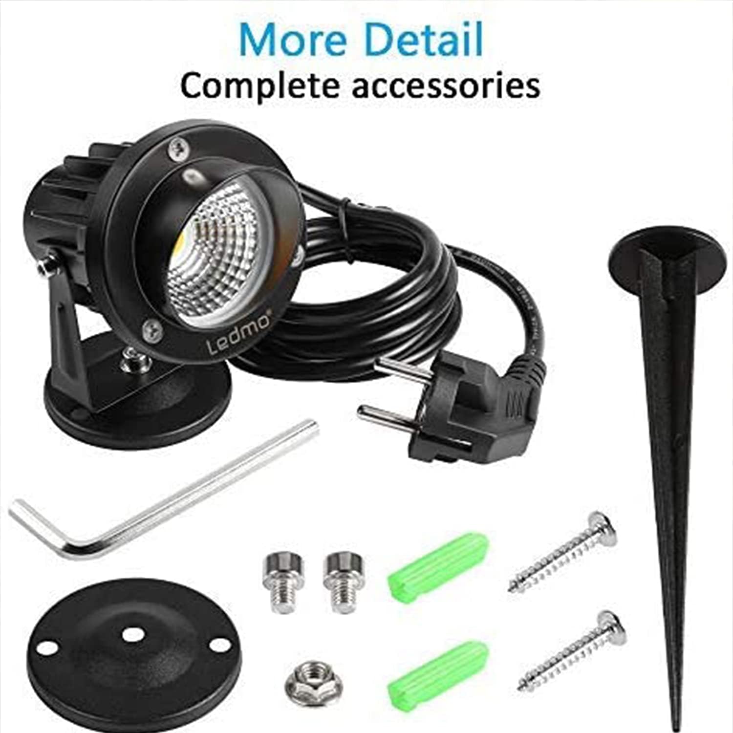 Focos LED Exterior 9W IP65