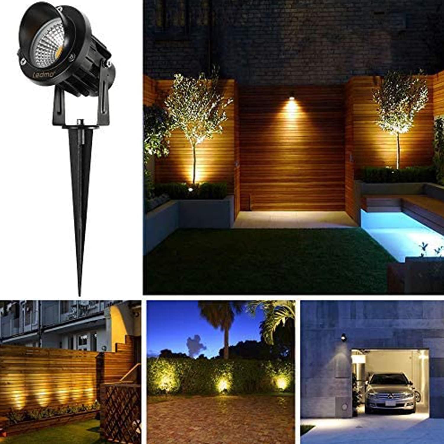 Focos LED Exterior 9W IP65