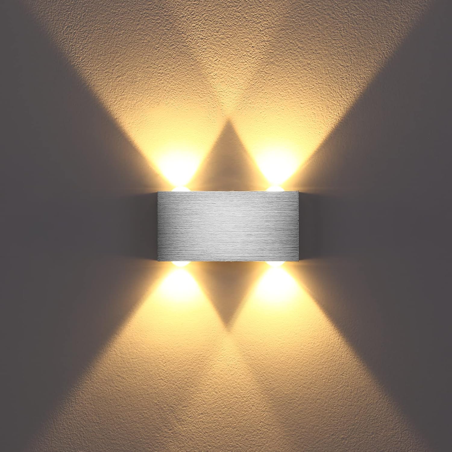 Aplique de Pared LED 4W Aluminio