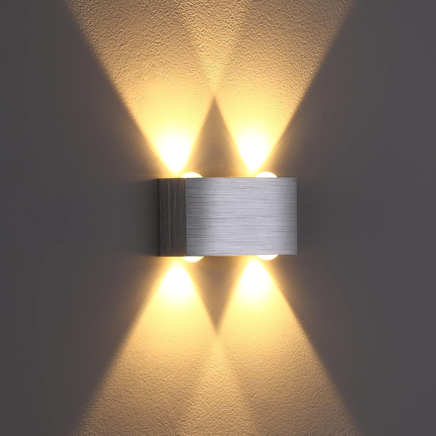 Aplique de Pared LED 4W Aluminio