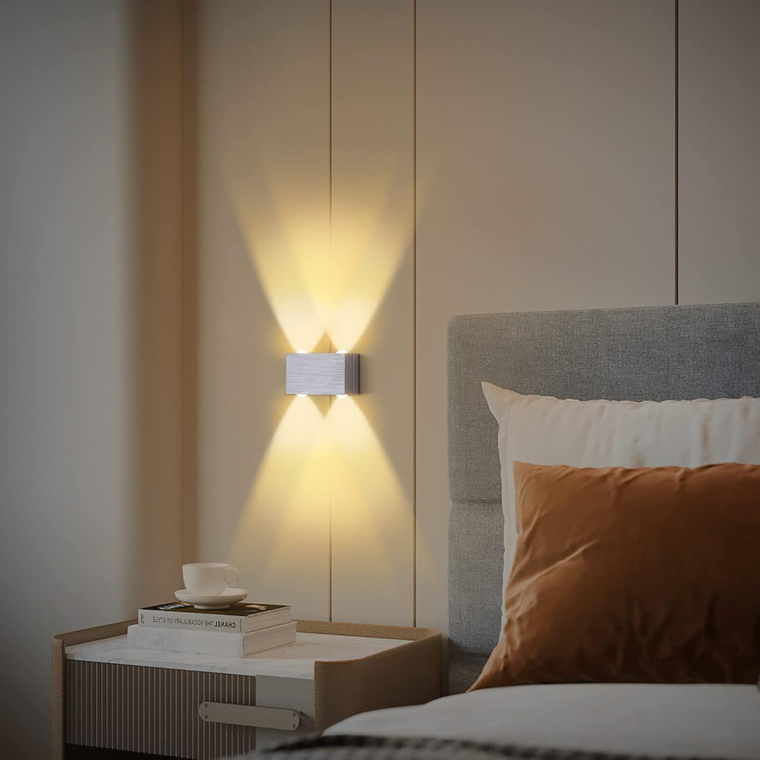 Aplique de Pared LED 4W Aluminio