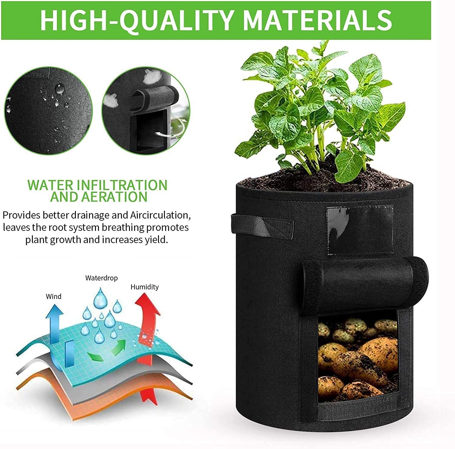 Bolsas de Cultivo para Patatas