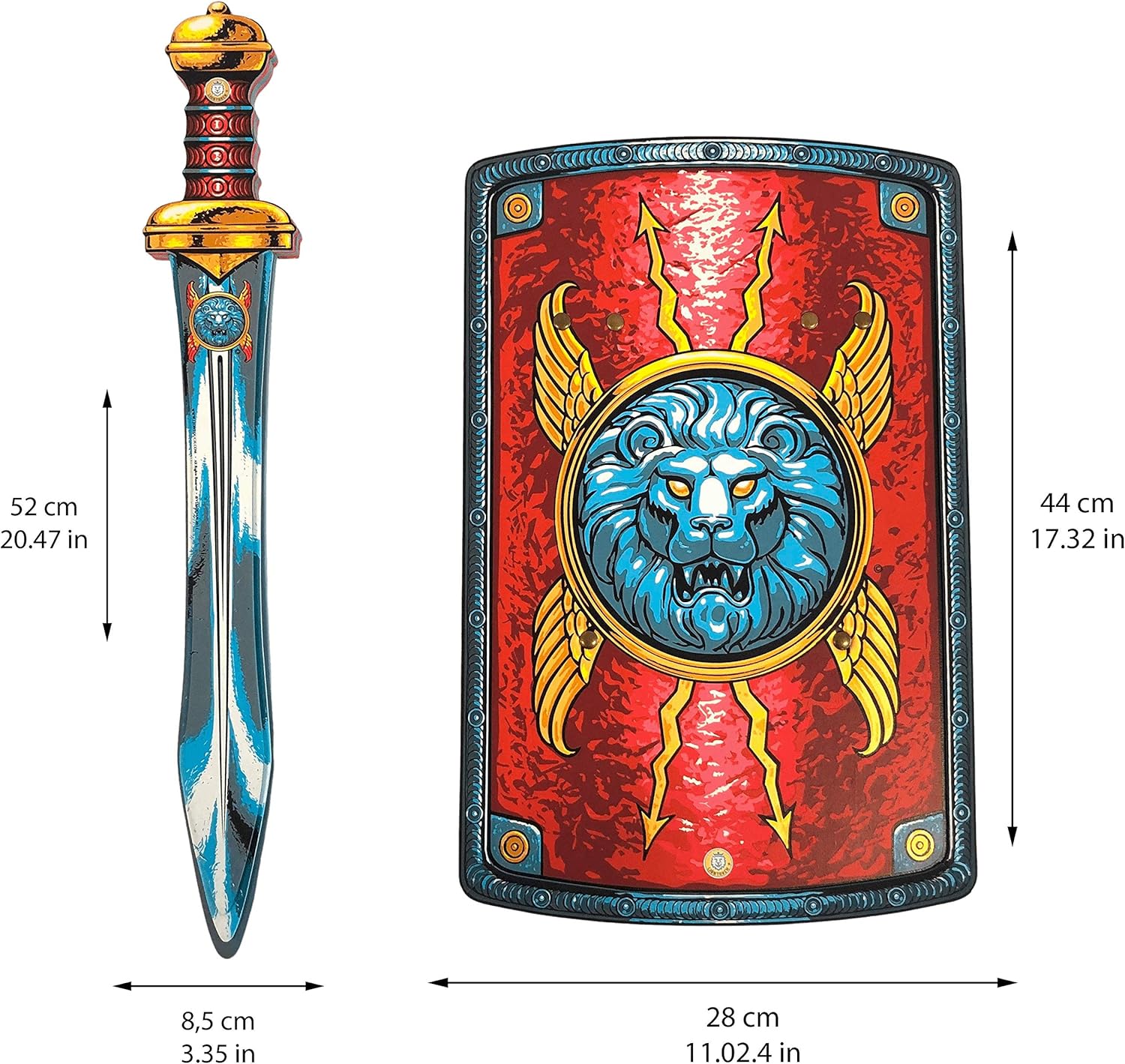 Set Gladius y Escudo Romano