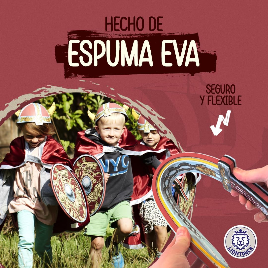 Espada y escudo vikingo infantil