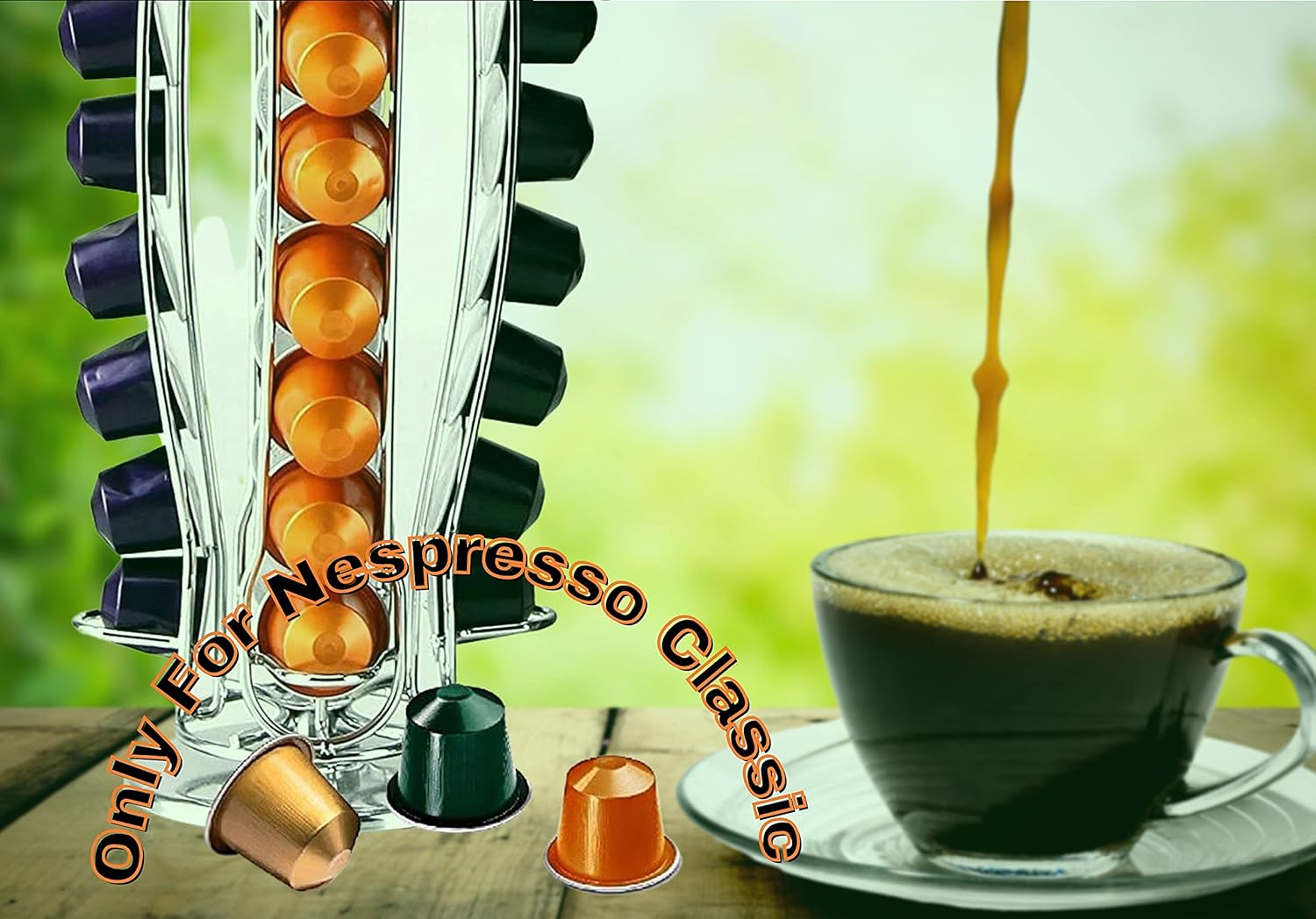 Soporte giratorio para Nespresso