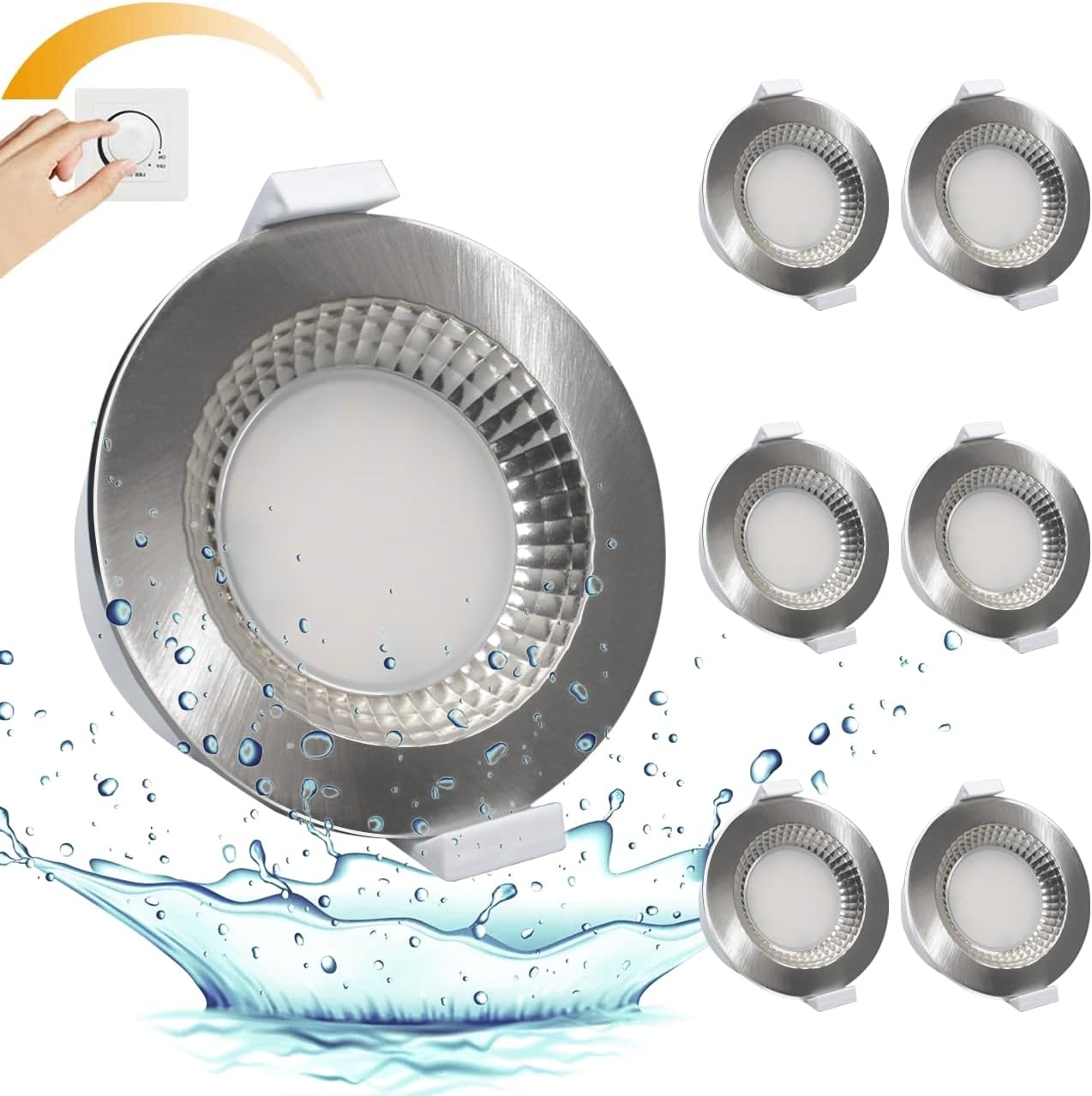 Downlight LED 6W Regulable 3000K