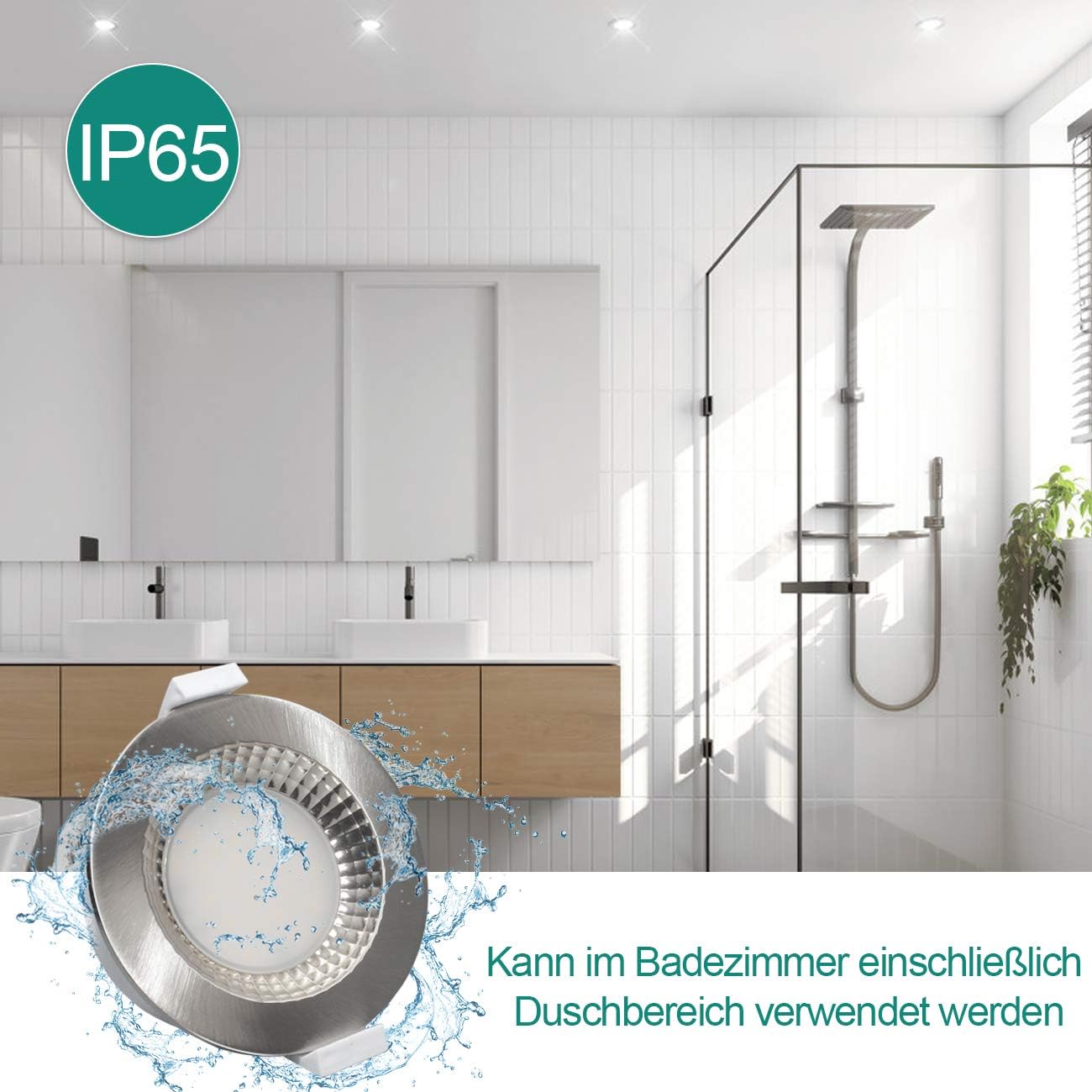 Downlight LED 6W Regulable 3000K