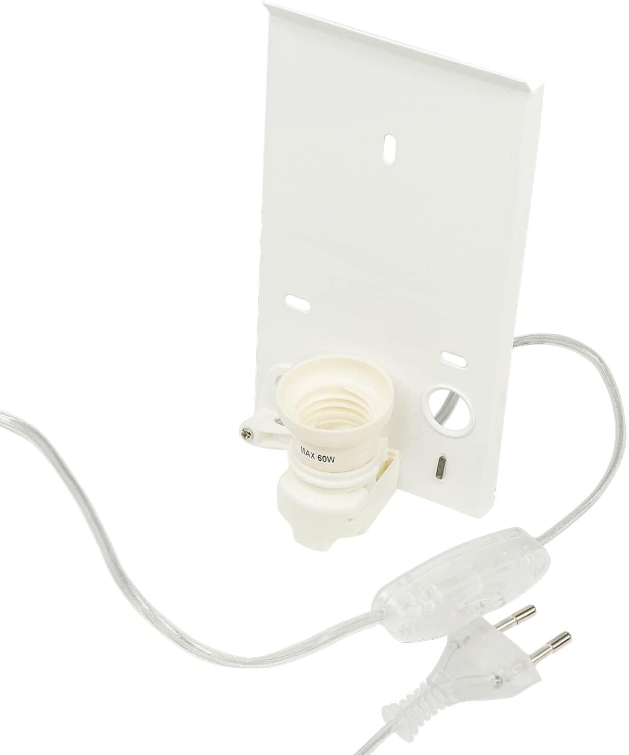 Aplique interior blanco E27