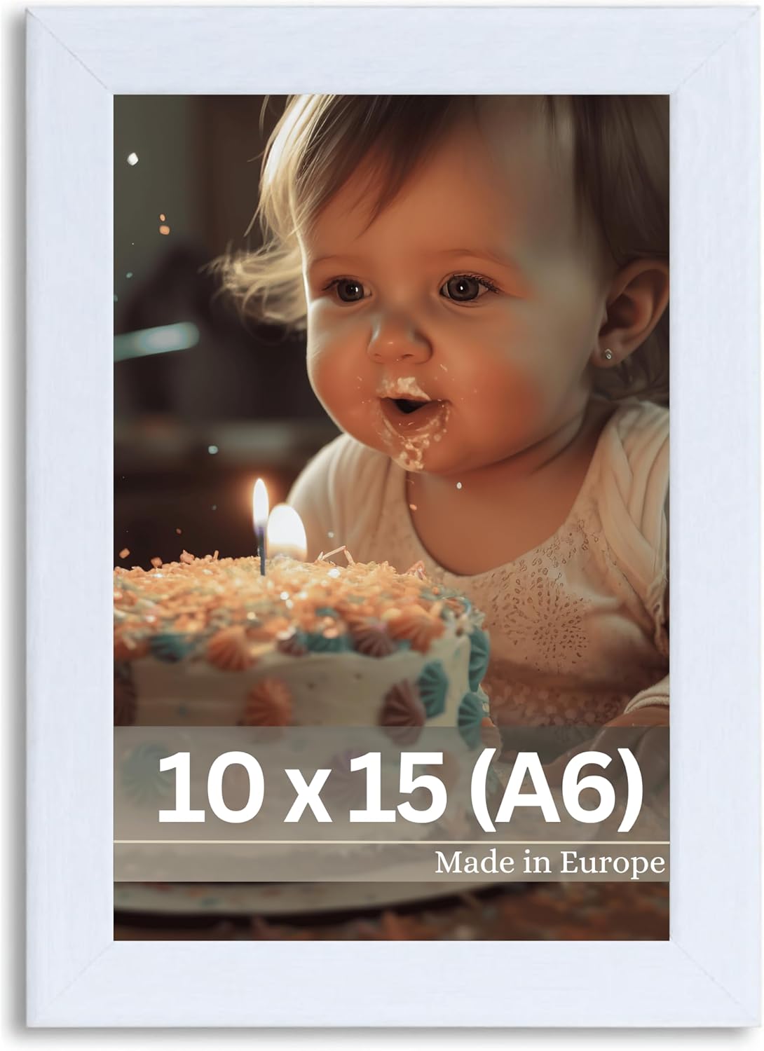 Marco de Fotos 10x15 Blanco