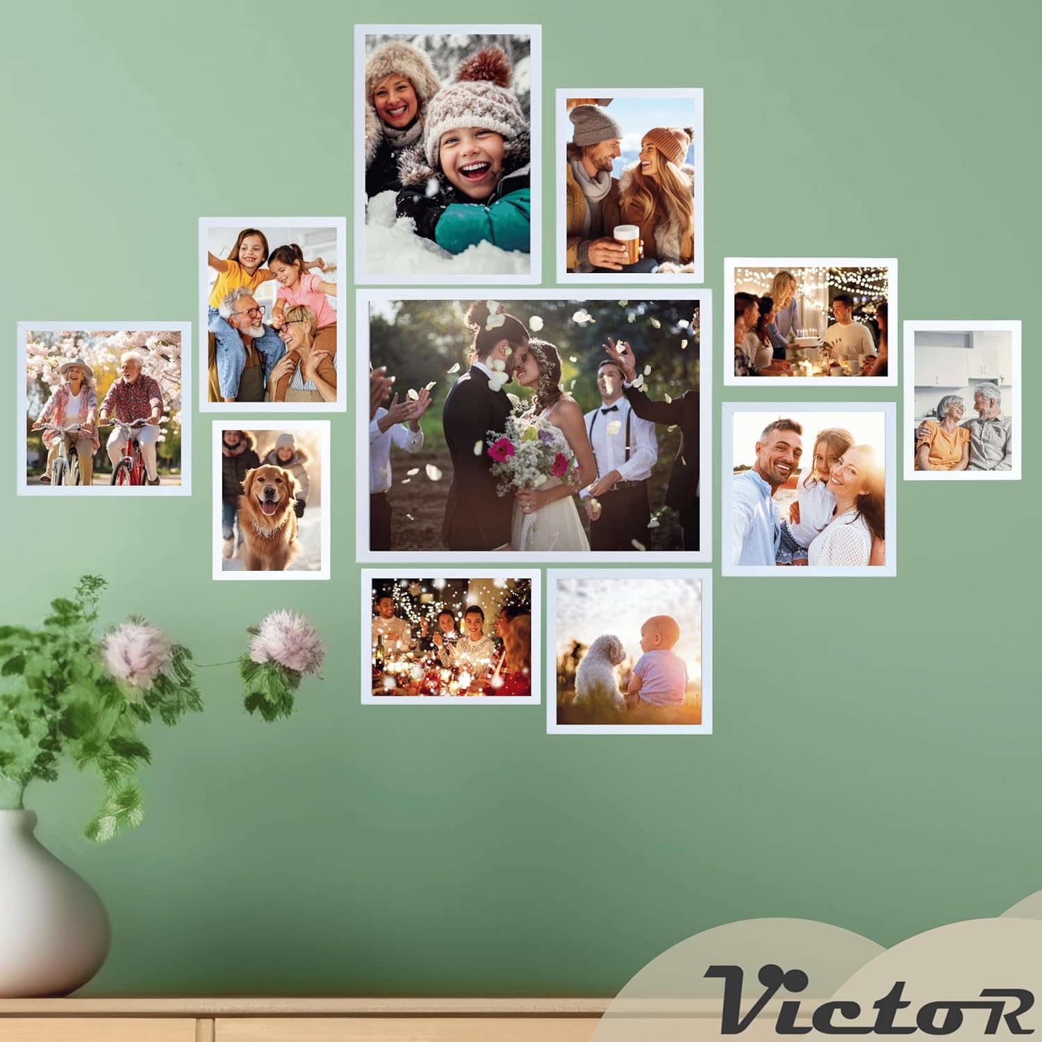 Marco de Fotos 10x15 Blanco